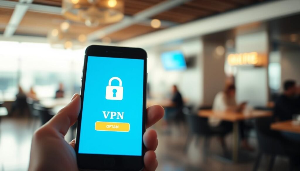 proteção on-line para celular